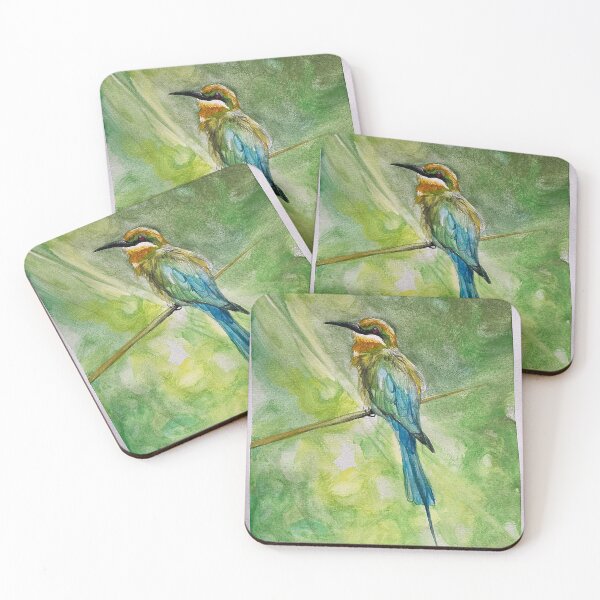 Artikelvorschau, Bienenfresser-Vogel (Aquarell) entworfen und verkauft von DeanGrahamArt.
