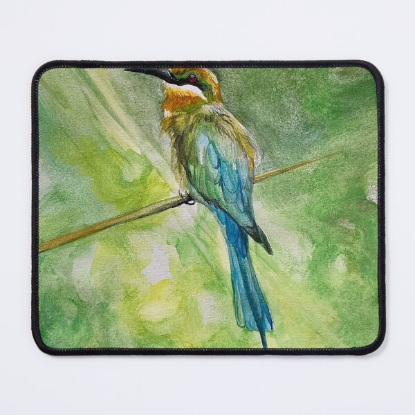 Item preview, Bee-Eater Bird Watercolor designed and sold by DeanGrahamArt.