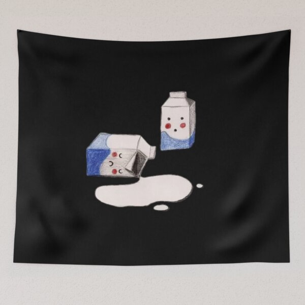 Item preview, WallHello - Spilled Milk designed and sold by WallHelloStore.