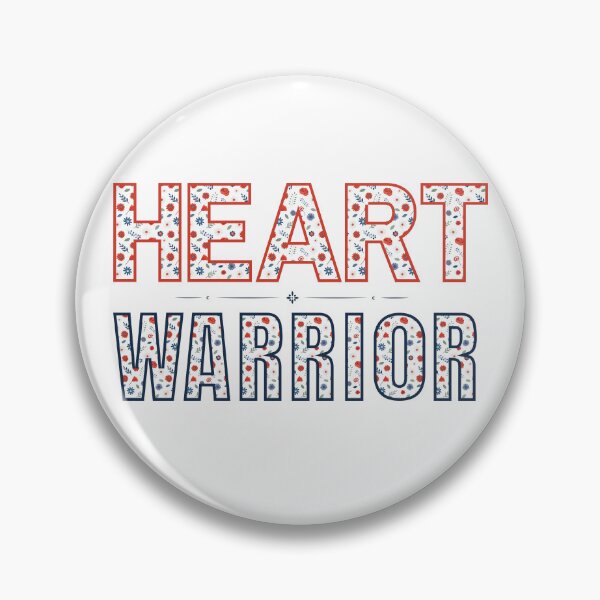 Item preview, Heart Warrior Patriotic Design designed and sold by ScarletandSkyCo.