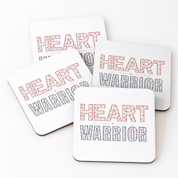 Item preview, Heart Warrior Patriotic Design designed and sold by ScarletandSkyCo.