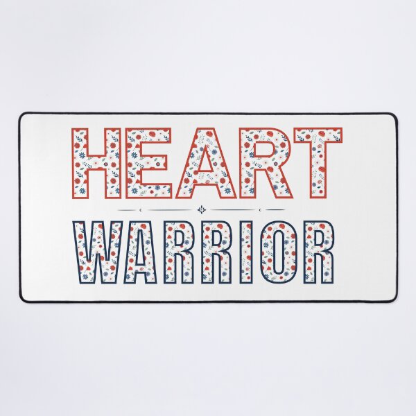 Item preview, Heart Warrior Patriotic Design designed and sold by ScarletandSkyCo.