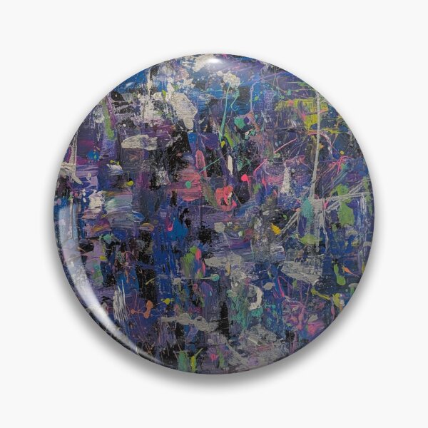 Item preview, Futuristic Cosmic Splatter - Abstract Art designed and sold by ivanafive.