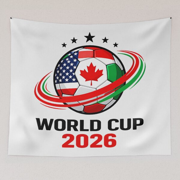 Item preview, World Cup USA Canada Mexico Soccer Football Fans designed and sold by LeoSnarf.