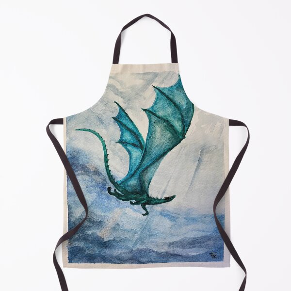 Item preview, Blue Dragon Watercolor designed and sold by DeanGrahamArt.