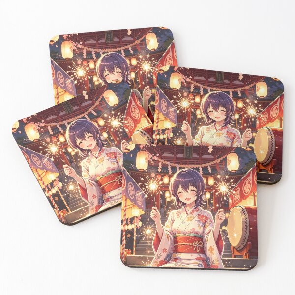 Item preview, Umi Asanagi Second Prettiest Girl Festival Lantern Sparkle designed and sold by B5fivemerch.