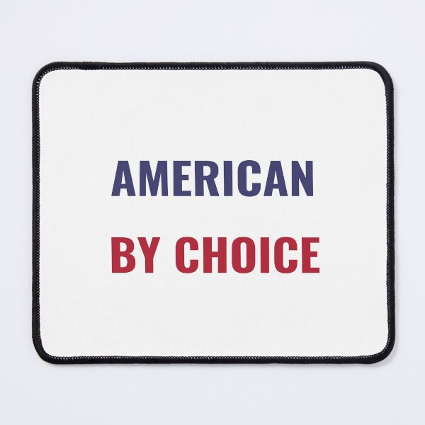 Item preview, AMERICAN BY CHOICE Shirt – Patriotic USA Tee | Uncle Jichuan designed and sold by Uncle-Jichuan.
