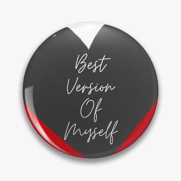 Item preview, Best Version of Myself – Bold Motivational Typography designed and sold by Swati's Digital Den.
