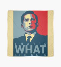 That's What She Said - Michael Scott - The Office US Scarf