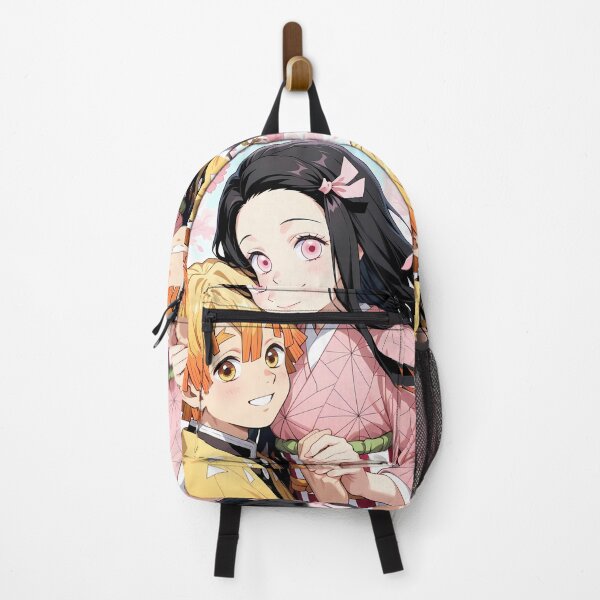 Item preview, Zenitsu Agatsuma Demon Slayer Sakura Breeze Closeup designed and sold by B5fivemerch.