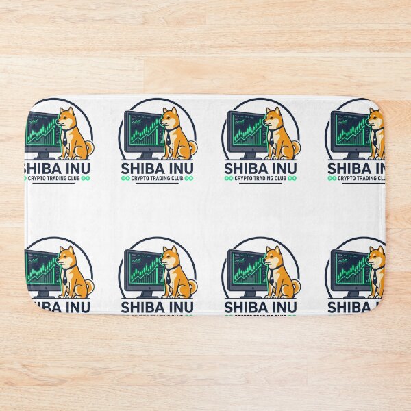 Item preview, Shiba Inu Crypto Trading Club Candlestick Finance Chart designed and sold by PictoVibe.