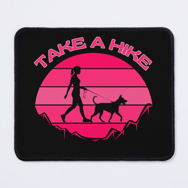 Item preview, Hiking with my Dog designed and sold by The Retromotel.