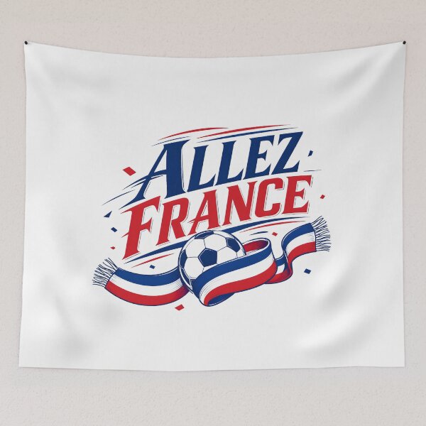 Item preview, Allez France Soccer Fan Graphic designed and sold by Artmares.