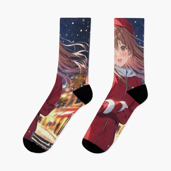 Item preview, Shouko Nishimiya A Silent Voice Snowy Winter Street designed and sold by PMartistStudio.