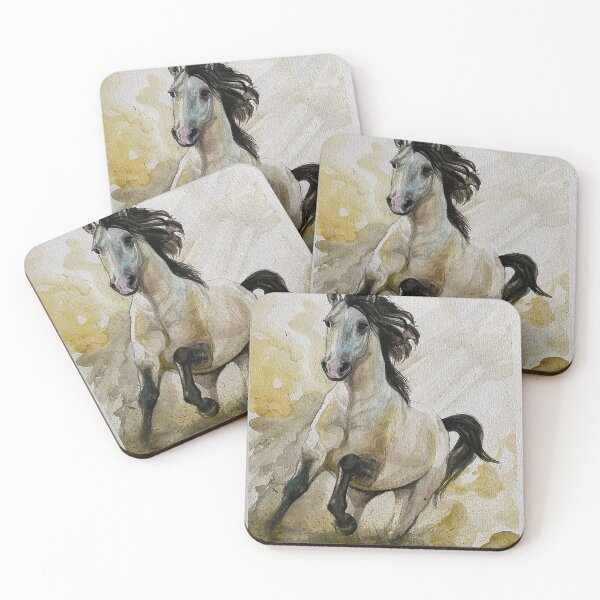 Item preview, Running Horse Watercolor designed and sold by DeanGrahamArt.