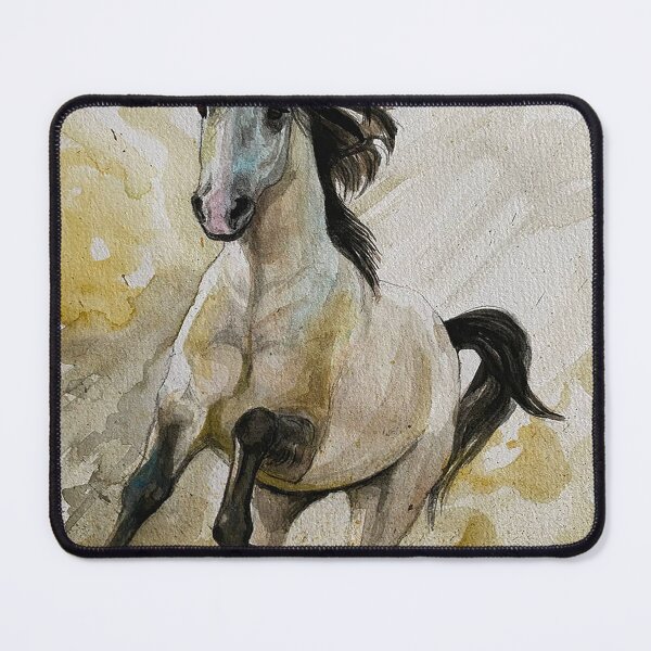Item preview, Running Horse Watercolor designed and sold by DeanGrahamArt.