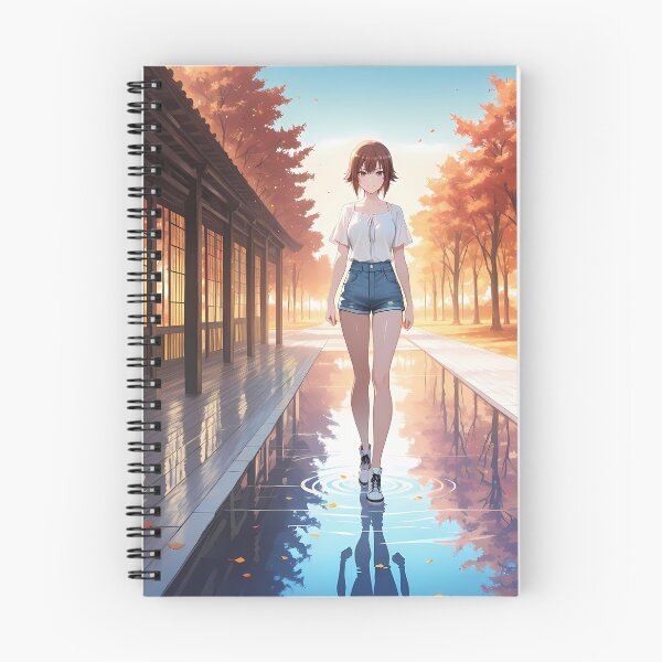Item preview, Chisa Kotegawa Grand Blue Autumn Walk Golden Reflections designed and sold by PMartistStudio.