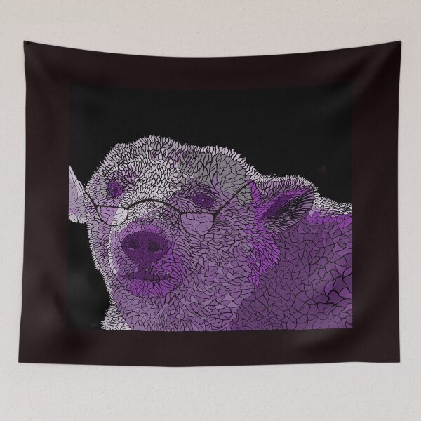 Item preview, Polar bear having a morning read designed and sold by RedThompsonStudio.