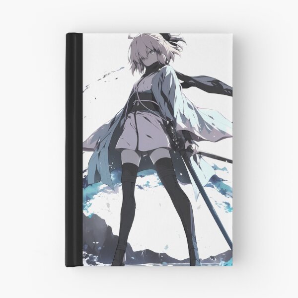 Item preview, Sakura Saber Okita Souji Fate Grand Order Ink Wave Stance designed and sold by PMartistStudio.