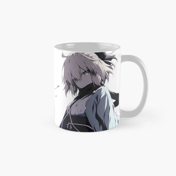Item preview, Sakura Saber Okita Souji Fate Grand Order Ink Wave Stance designed and sold by PMartistStudio.