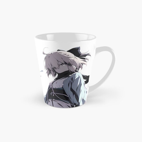 Item preview, Sakura Saber Okita Souji Fate Grand Order Ink Wave Stance designed and sold by PMartistStudio.