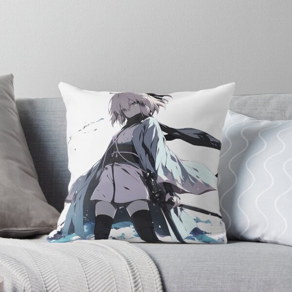 Item preview, Sakura Saber Okita Souji Fate Grand Order Ink Wave Stance designed and sold by PMartistStudio.
