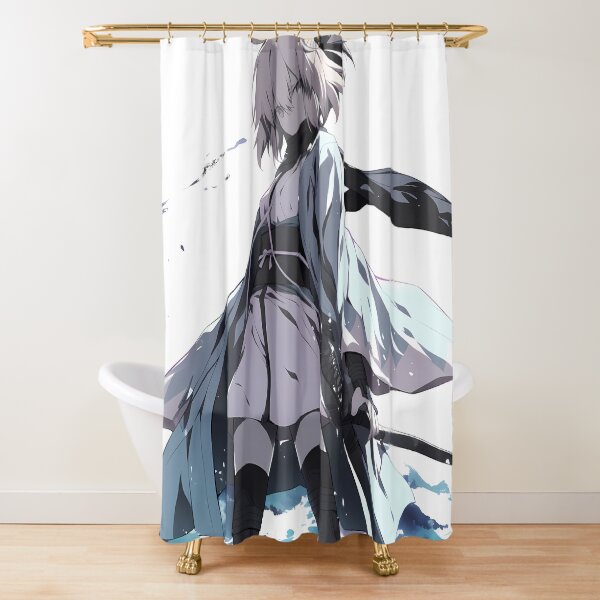 Item preview, Sakura Saber Okita Souji Fate Grand Order Ink Wave Stance designed and sold by PMartistStudio.