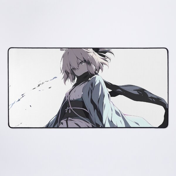 Item preview, Sakura Saber Okita Souji Fate Grand Order Ink Wave Stance designed and sold by PMartistStudio.