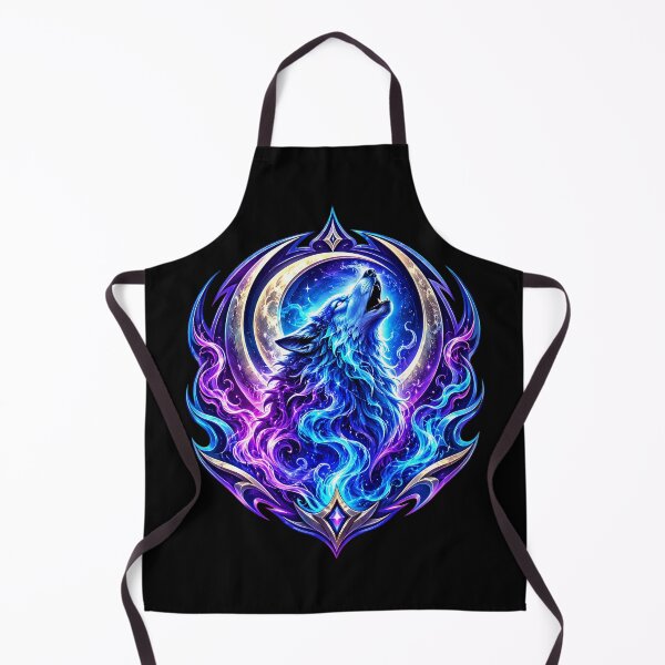 Item preview, Moonlit Wolf Spirit designed and sold by syotos-ai.