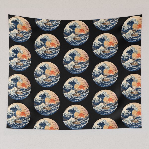 Item preview, Funny Devon Rex Captain Japanese Kanagawa Wave Japan Boat Mom Dad Kids designed and sold by FurryHavenPH.