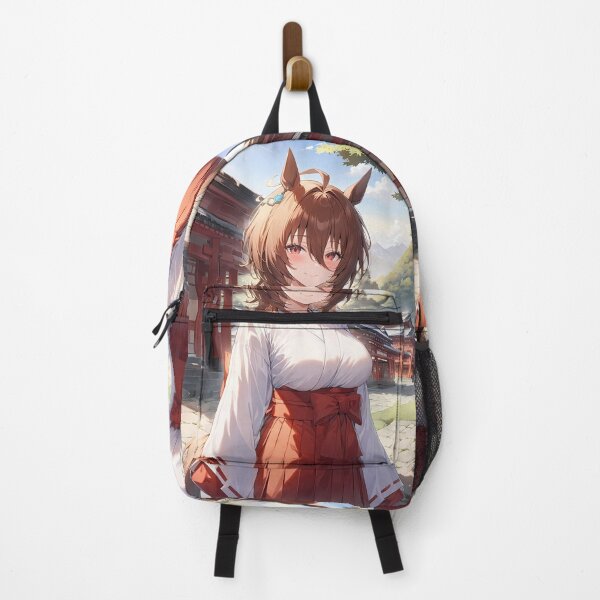 Item preview, Agnes Tachyon Uma Musume Miko Shrine Portrait designed and sold by PMartistStudio.
