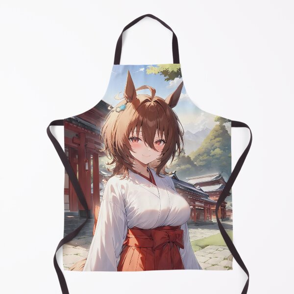 Item preview, Agnes Tachyon Uma Musume Miko Shrine Portrait designed and sold by PMartistStudio.