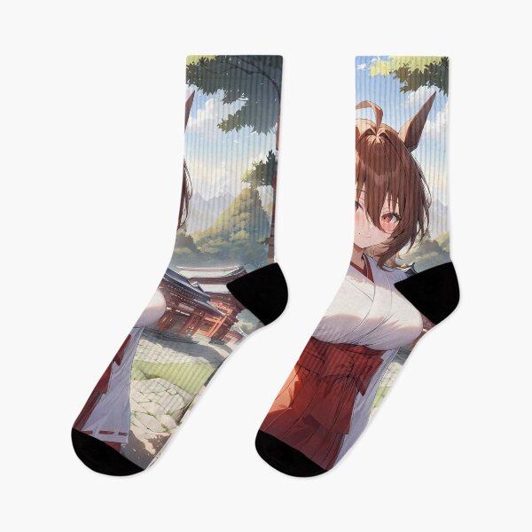 Item preview, Agnes Tachyon Uma Musume Miko Shrine Portrait designed and sold by PMartistStudio.