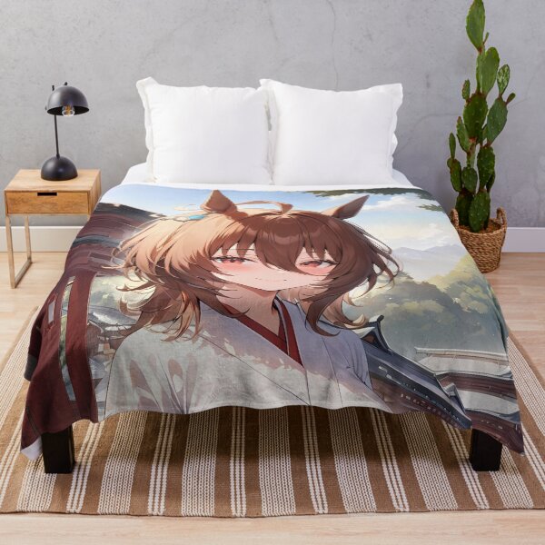 Item preview, Agnes Tachyon Uma Musume Miko Shrine Portrait designed and sold by PMartistStudio.