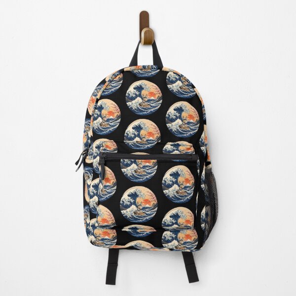 Item preview, Funny Donkey Captain Japanese Kanagawa Wave Japan Boat Mom Dad Kids designed and sold by FurryHavenPH.