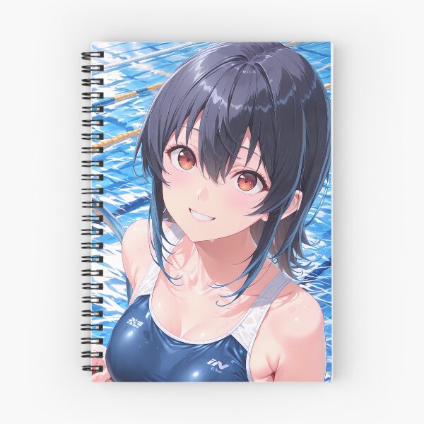 Item preview, Umi Asanagi Second Prettiest Girl Pool Closeup Smile designed and sold by PMartistStudio.
