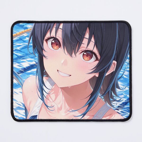 Item preview, Umi Asanagi Second Prettiest Girl Pool Closeup Smile designed and sold by PMartistStudio.