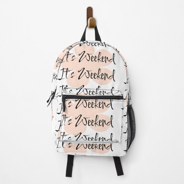 Item preview, It’s Weekend – Fun Casual Typography Design designed and sold by Swati's Digital Den.