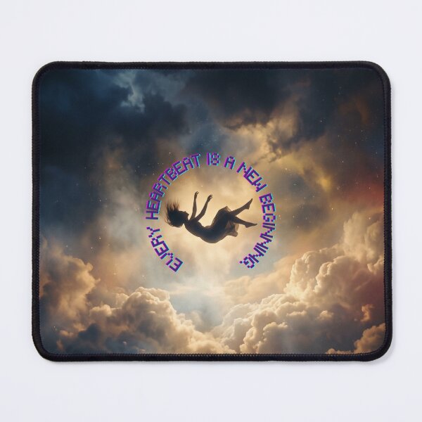 Item preview, Every Heartbeat Is a New Beginning | Inspirational Sky Wall Art designed and sold by Velmart.