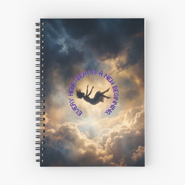 Item preview, Every Heartbeat Is a New Beginning | Inspirational Sky Wall Art designed and sold by Velmart.