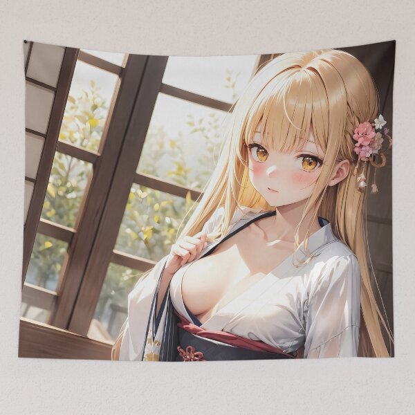 Item preview, Mahiru Shiina Angel Next Door Warm Kimono Light designed and sold by PMartistStudio.
