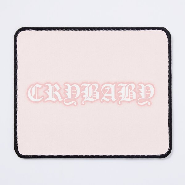 Item preview, Pastel "Crybaby" Gothic Old English Text | Cute Pink Y2K Gothic Typography designed and sold by KawaiiTexts.