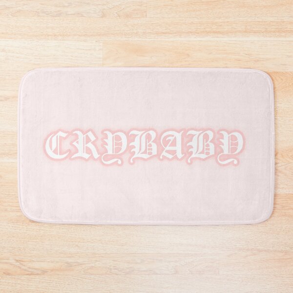 Item preview, Pastel "Crybaby" Gothic Old English Text | Cute Pink Y2K Gothic Typography designed and sold by KawaiiTexts.