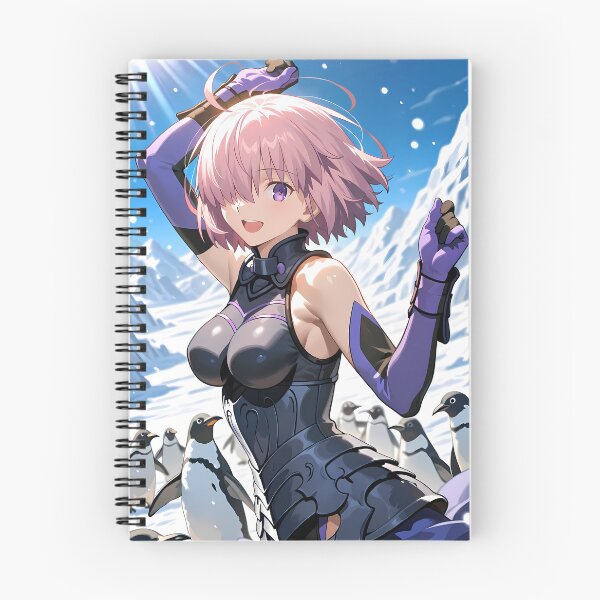 Item preview, Mash Kyrielight Fate Grand Order Snow Dance Penguin Party designed and sold by PMartistStudio.