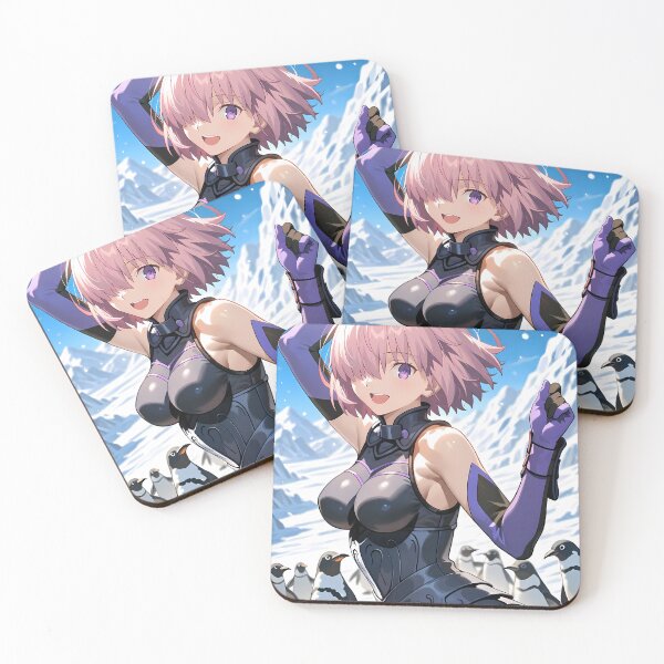 Item preview, Mash Kyrielight Fate Grand Order Snow Dance Penguin Party designed and sold by PMartistStudio.