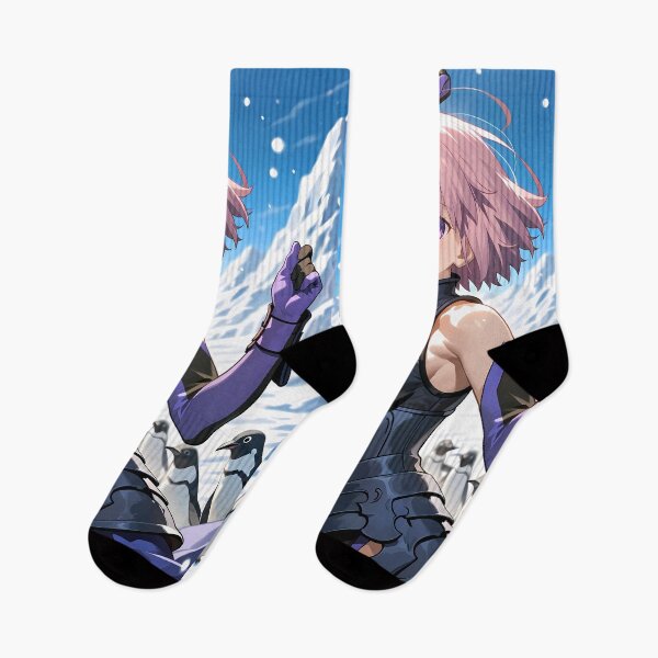 Item preview, Mash Kyrielight Fate Grand Order Snow Dance Penguin Party designed and sold by PMartistStudio.