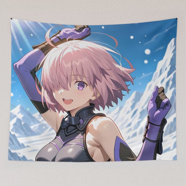 Item preview, Mash Kyrielight Fate Grand Order Snow Dance Penguin Party designed and sold by PMartistStudio.
