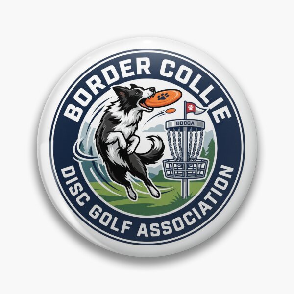 Item preview, Border Collie Disc Golf Association Flying Target Basket designed and sold by PictoVibe.