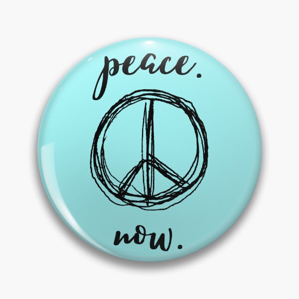 Item preview, Hand drawn Peace Now designed and sold by The Retromotel.
