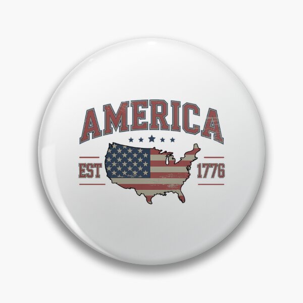Item preview, Patriotic American Flag USA Est 1776 4th of July America designed and sold by sailorjessiArt.